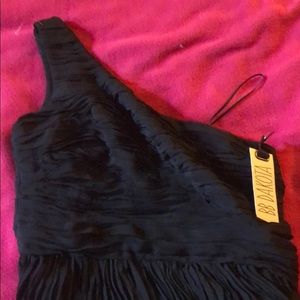 One shoulder mini dress